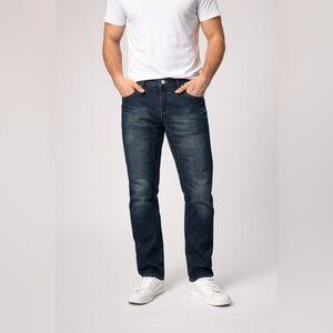 Vintage Engineered Relaxed Fit Distressed Denim Jeans